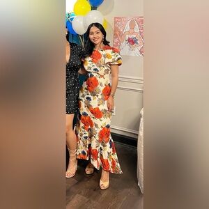 Tuckernuck Floral Linen Dress